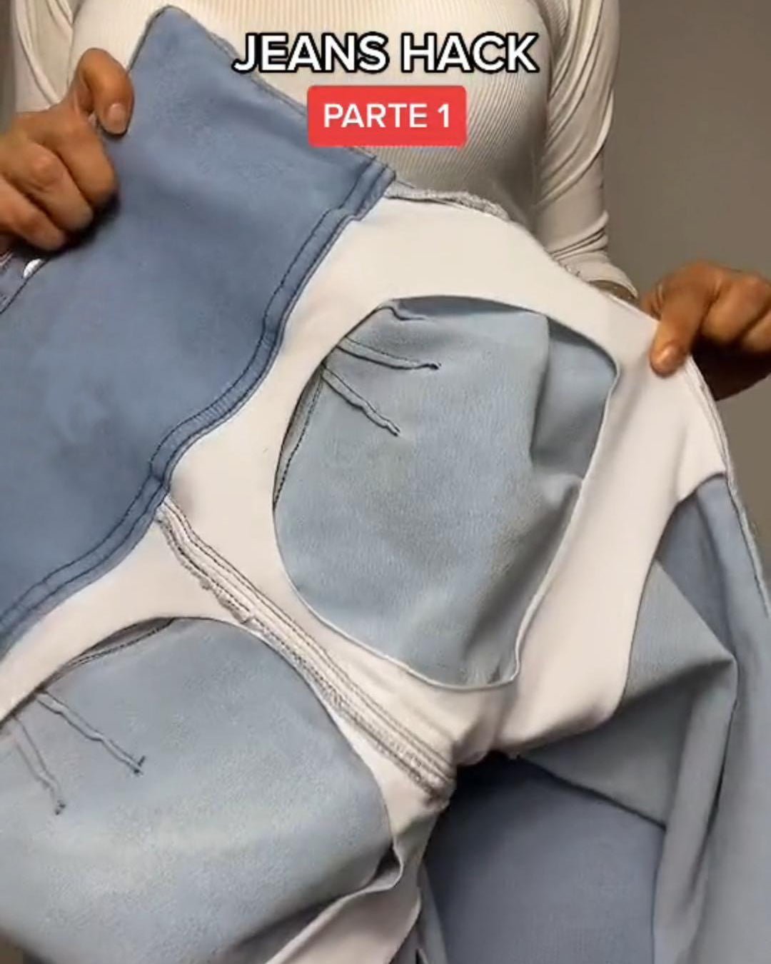 Eaksone - Kurve Jeans Gesäßlift Slim