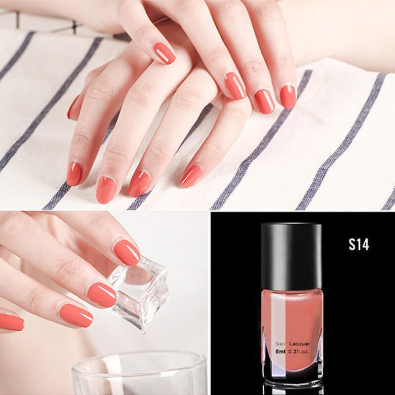 Salon-Perfect Glossy Nails Set für schnelle Maniküren