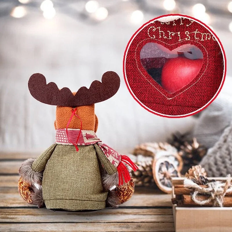 Weihnachtsgeschenktüten mit Reißverschluss