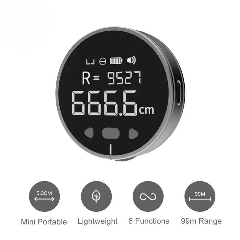 Messen Sie alles auf einen Blick, ohne sperrliches Maßband