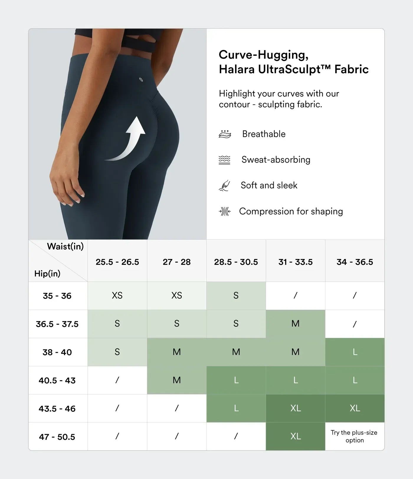 ContourCore Leggings - Ihre perfekte Sanduhrfigur