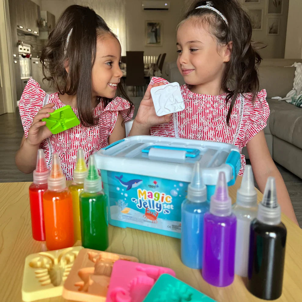 Magisches Gel zum Erstellen von Wasserelfen – 4, 8 oder 12 Farben (ab 2 Jahren)