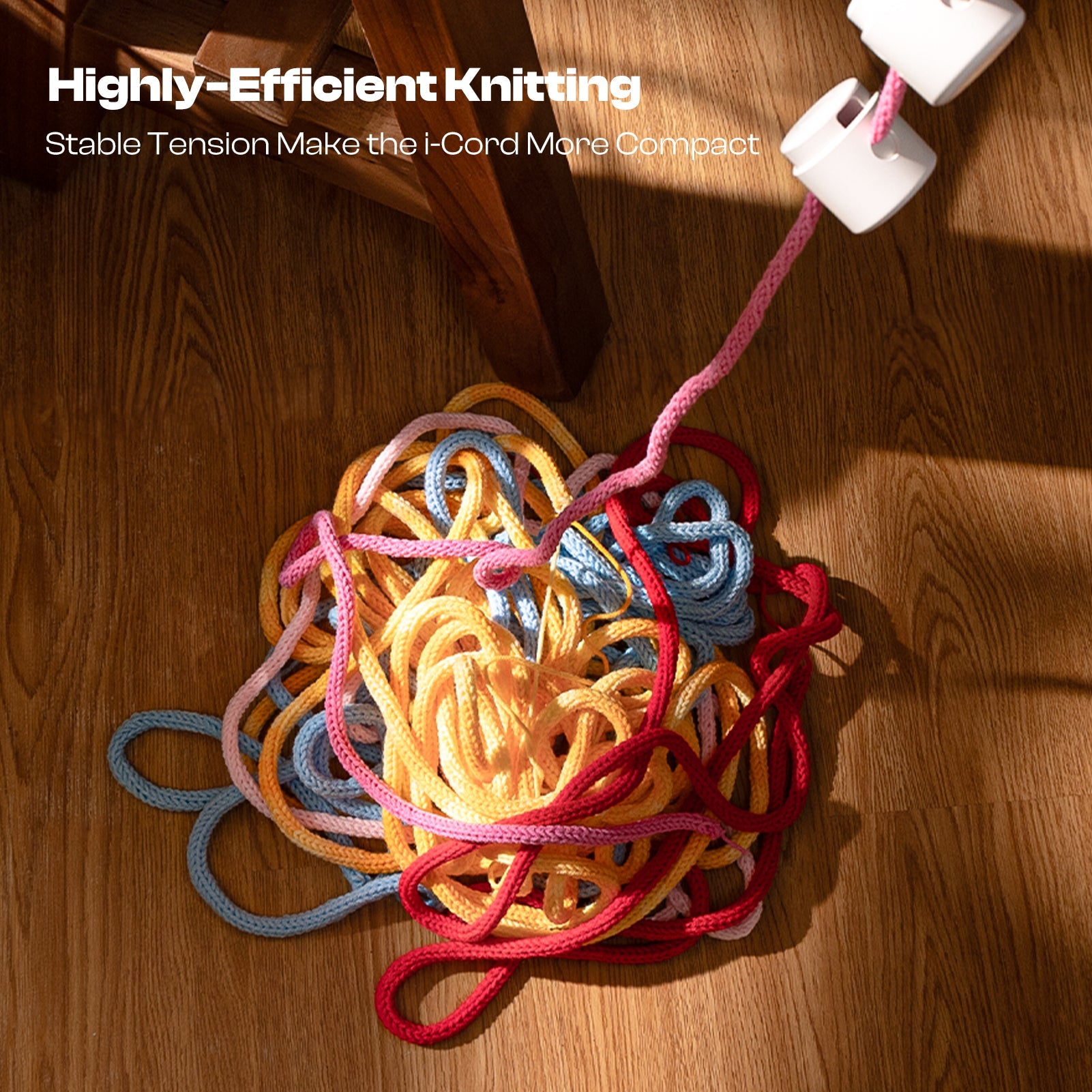 Elektrische i-Cord Strickmaschine Trikotin