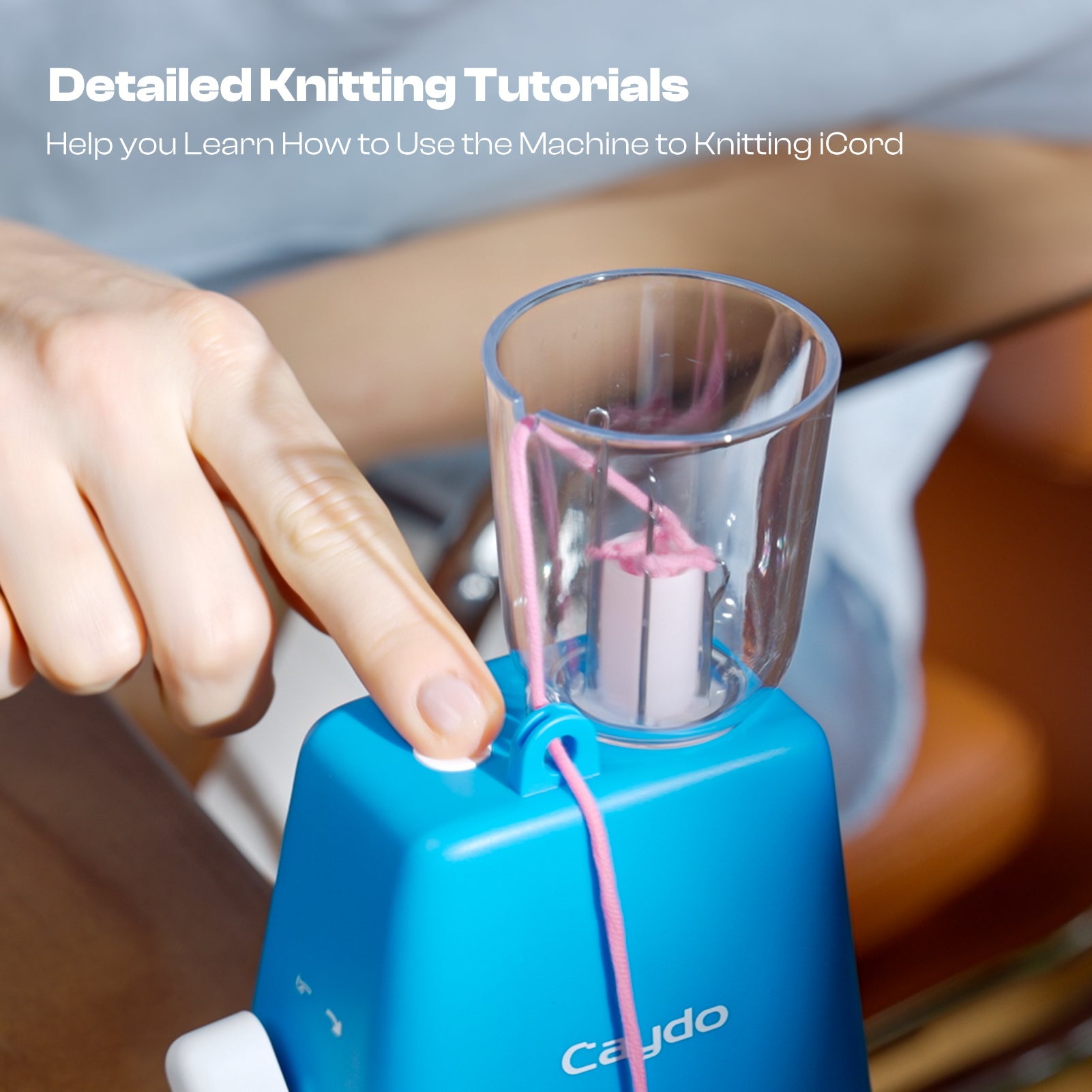 Elektrische i-Cord Strickmaschine Trikotin