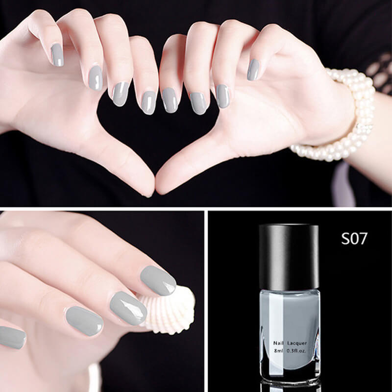 Salon-Perfect Glossy Nails Set für schnelle Maniküren