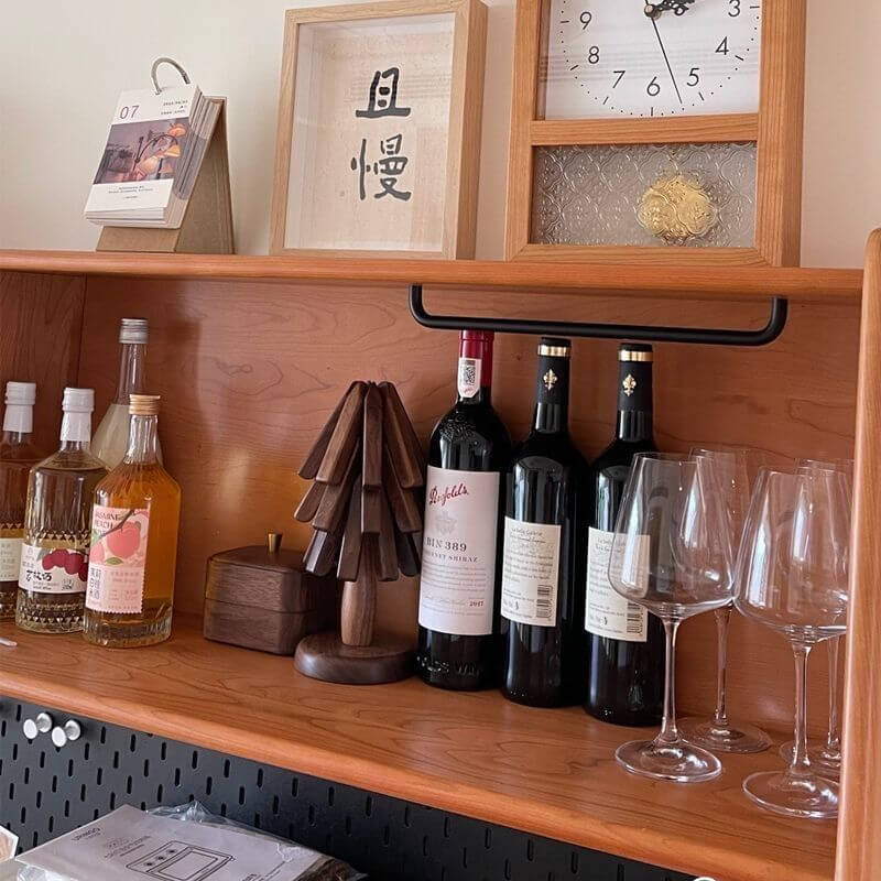 Künstlerischer Walnussbaum-Tischuntersetzer