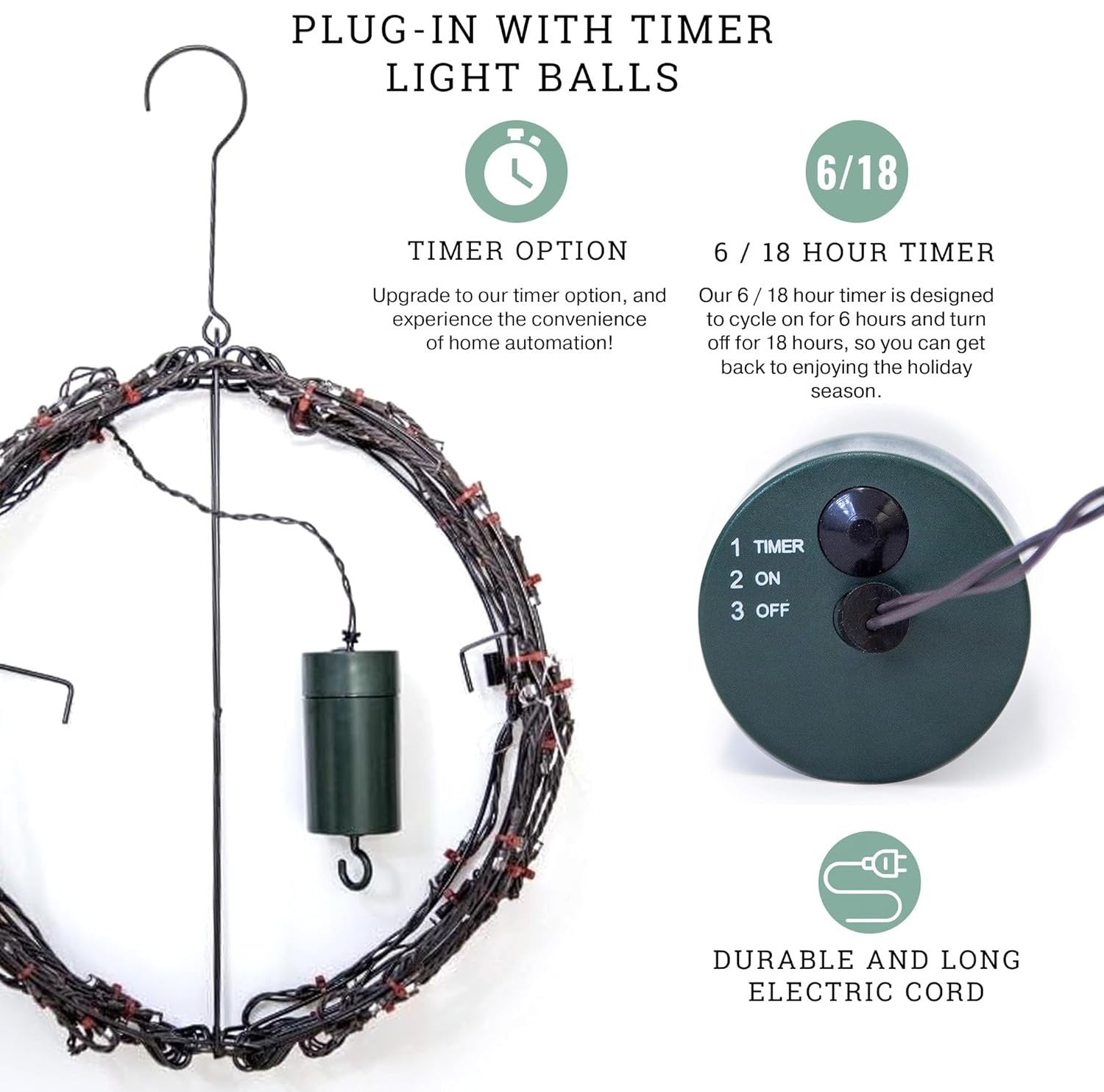 Kugelförmige leichte und helle Beleuchtung