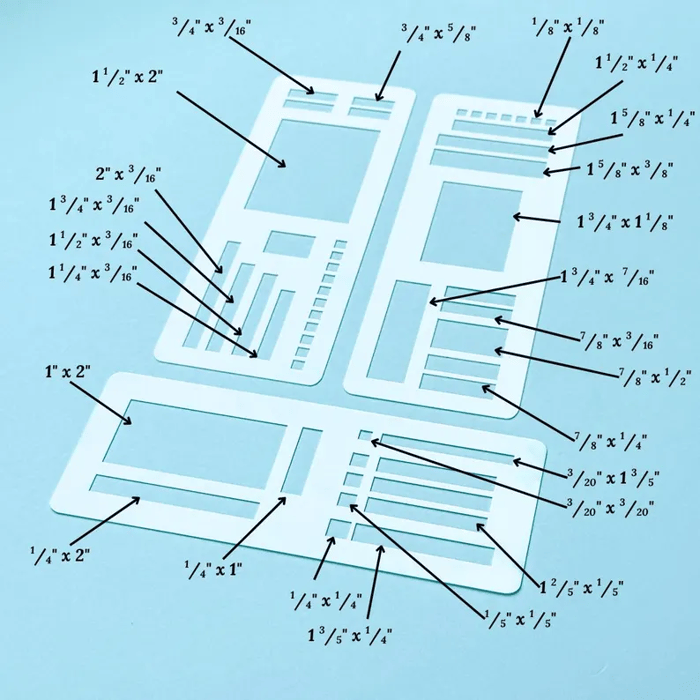 CraftFlex – Perfekte handgefertigte flexible Schablone für kreative Schallplatten-Designs