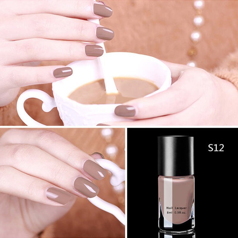 Salon-Perfect Glossy Nails Set für schnelle Maniküren
