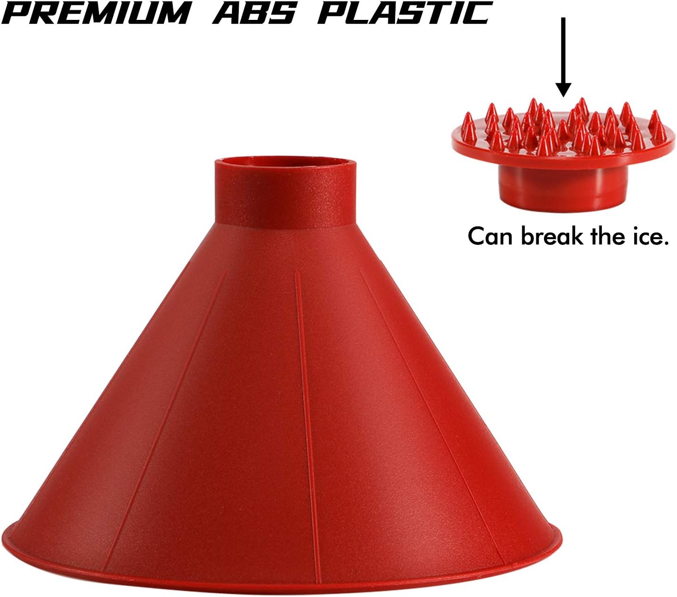 Magic Car Ice Scraper mit Trichter - Windschutzscheiben-Eiskratzer