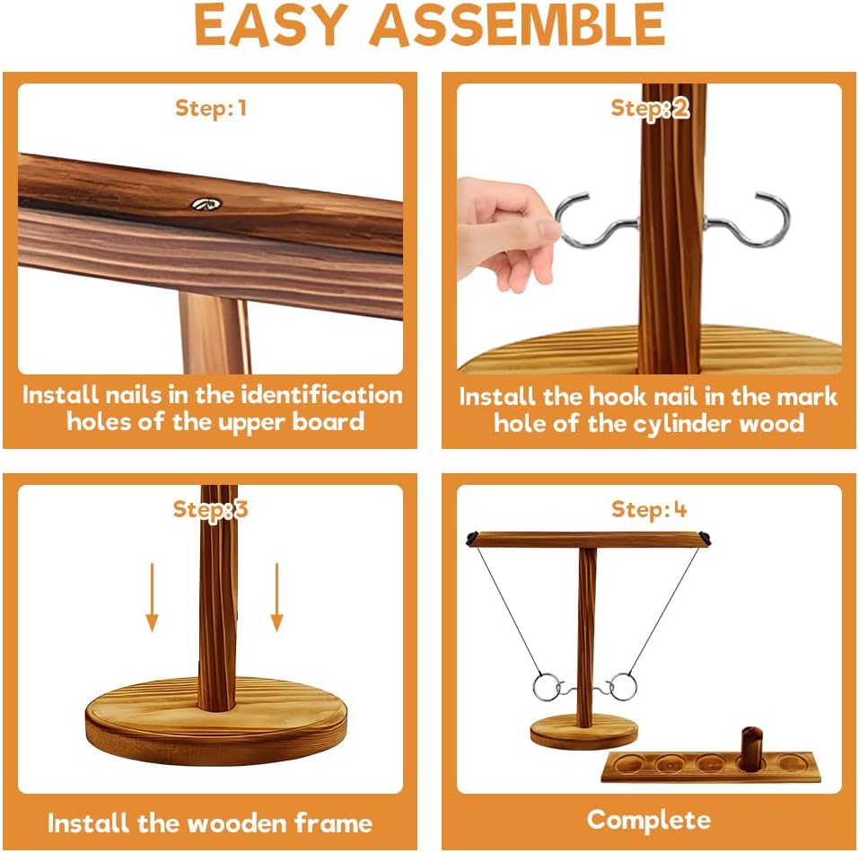 Spannendes Hook-Ringwurf-Trinkspiel für ultimativen Spaß