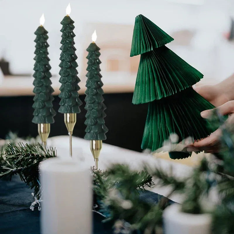 PineCandle - LED Baumkerzen Weihnachten — Gemütlich & kindersicher dekorieren