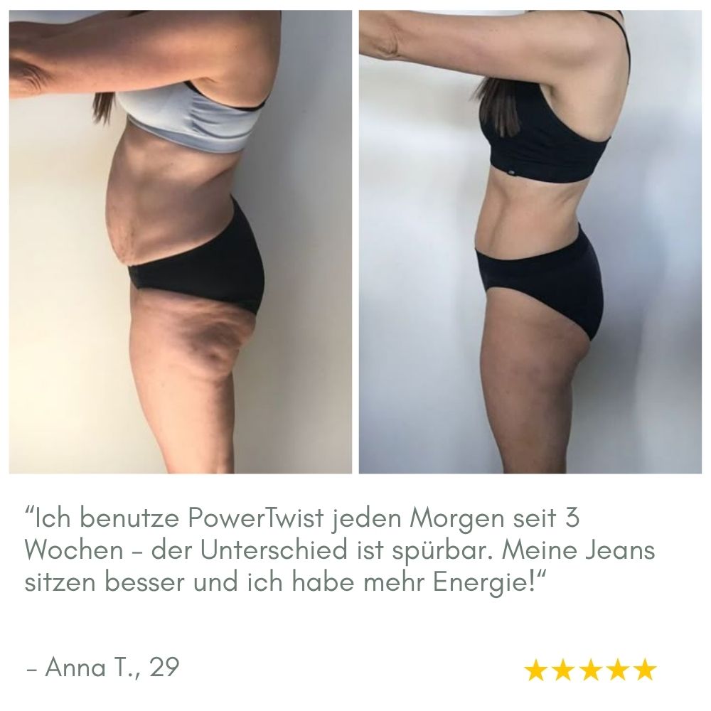 PowerTwist™ — 15 Minuten zur Traumfigur und Energie, die dich den ganzen Tag antreibt!
