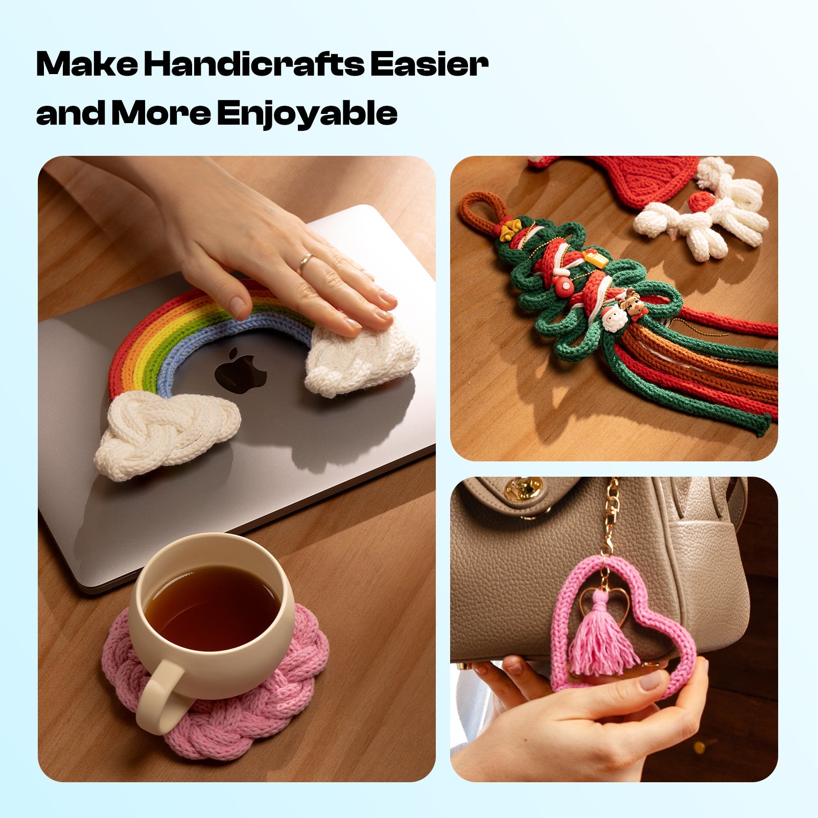 Elektrische i-Cord Strickmaschine Trikotin