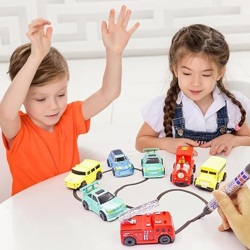 Das magische Auto, das Ihre Bilder wie durch Magie folgt