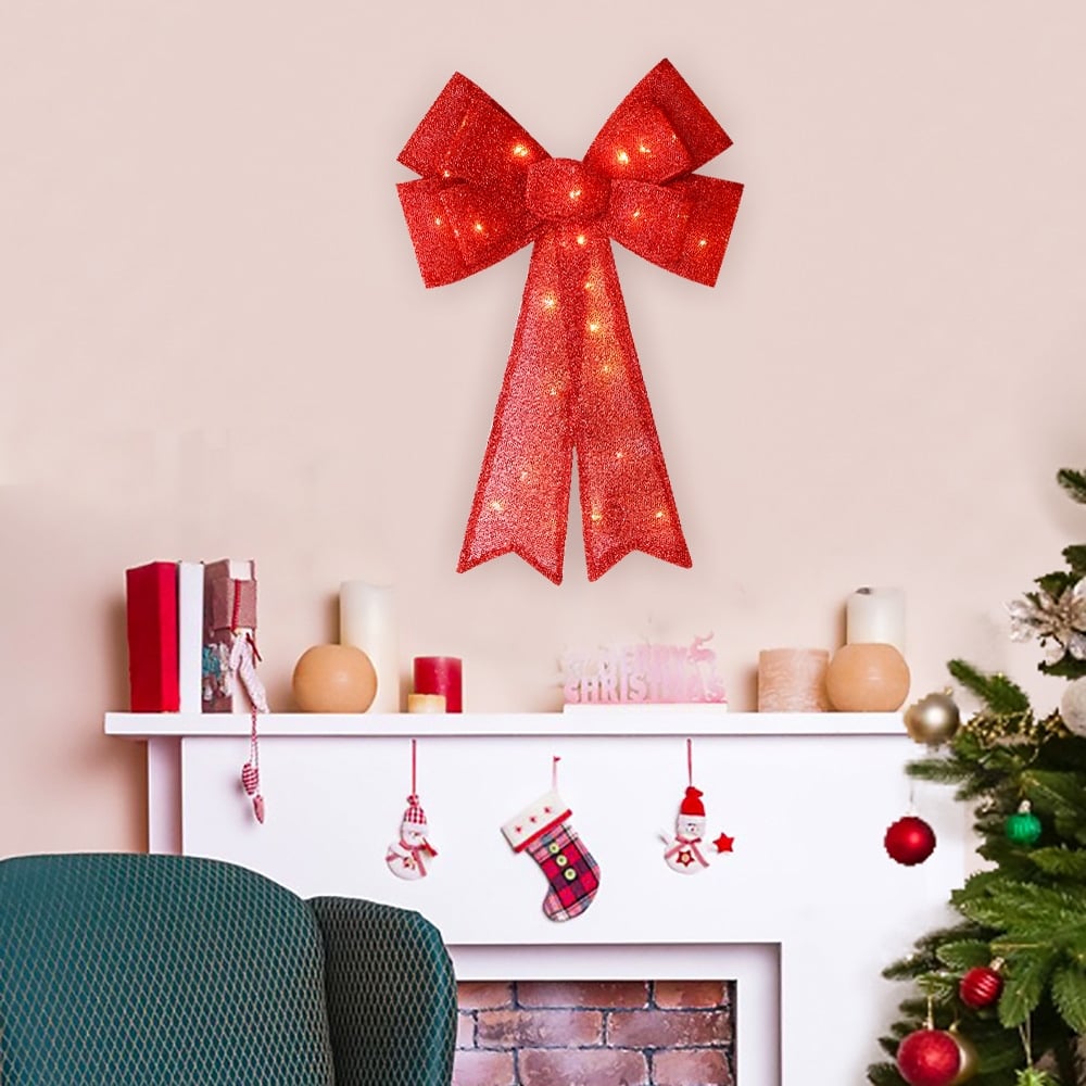 Beleuchtete Weihnachtslichterkette