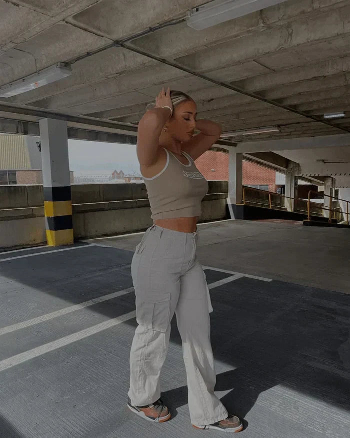 Verstellbare Cargohose - Schmeichelt sofort Ihrer Figur