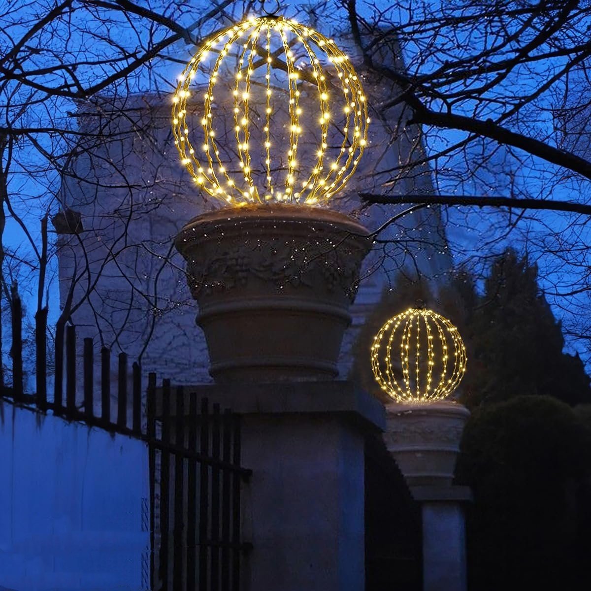Kugelförmige leichte und helle Beleuchtung
