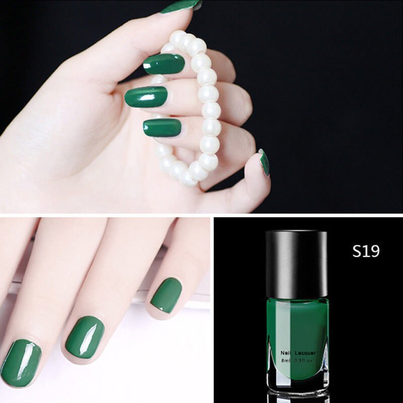 Salon-Perfect Glossy Nails Set für schnelle Maniküren