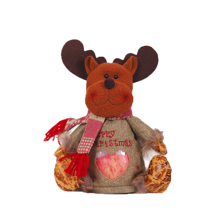 Weihnachtsgeschenktüten mit Reißverschluss