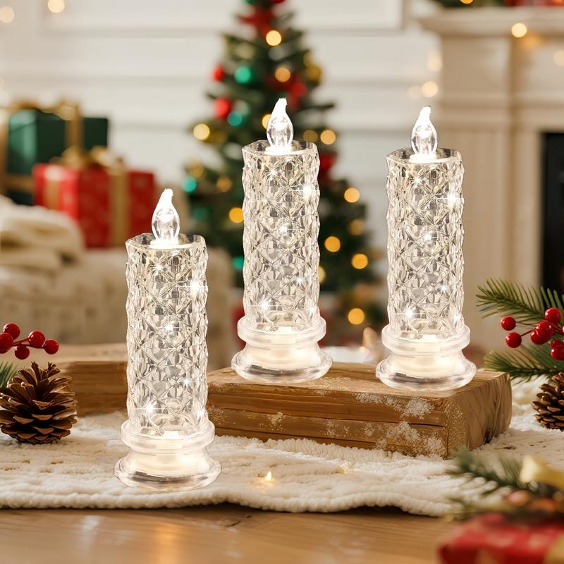 Elegante LED-Kristallkerzenlichter für stimmungsvollen Glanz ✨🕯️
