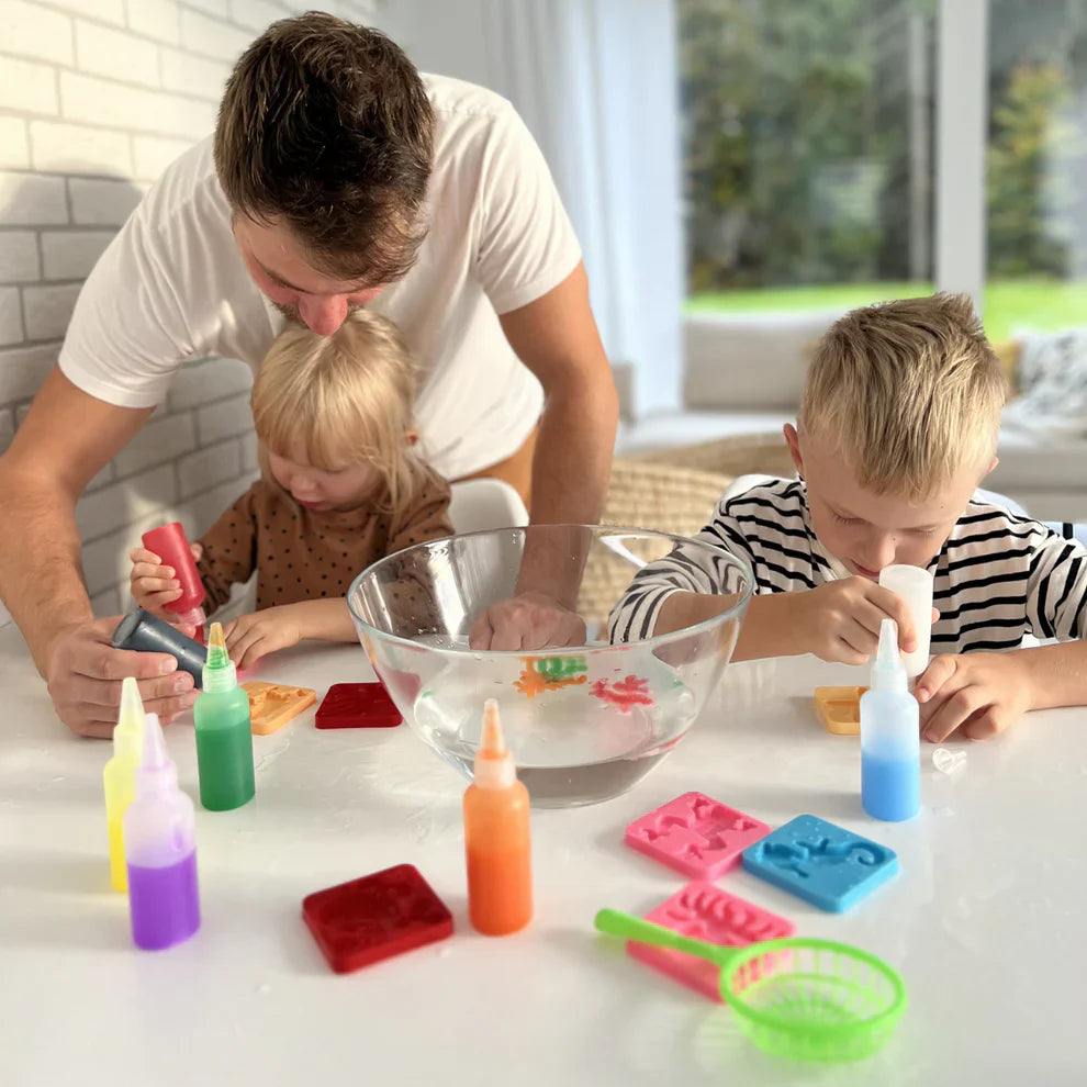 Magisches Gel zum Erstellen von Wasserelfen – 4, 8 oder 12 Farben (ab 2 Jahren)