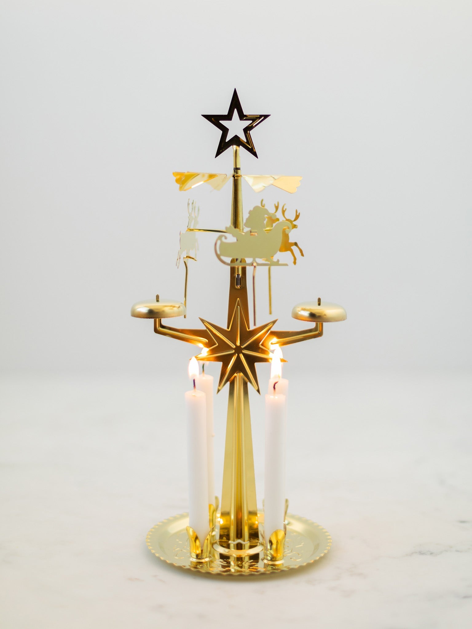 Klangvolles Weihnachtsglockenspiel aus hochwertigem Messing für festliche Stimmung