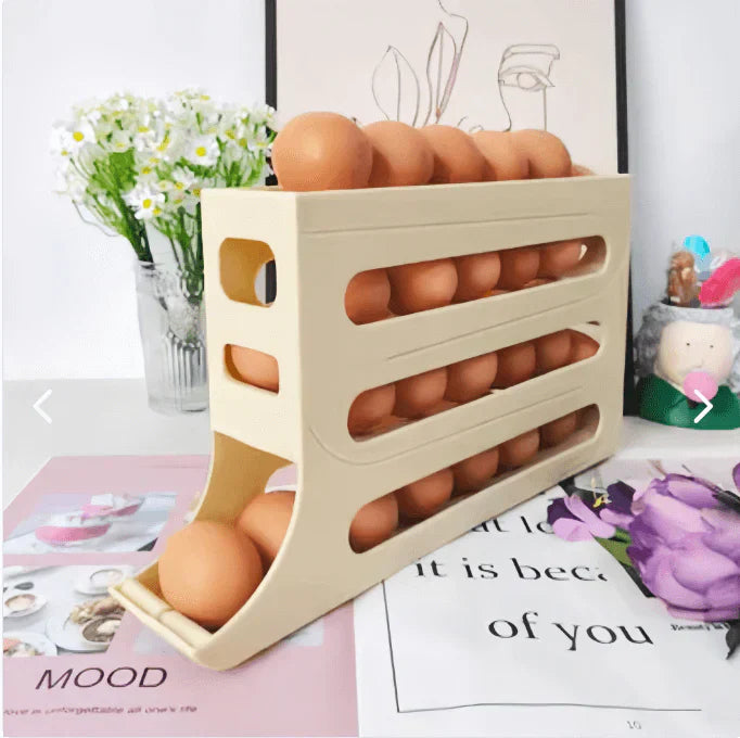4-stufiger Eierhalter zur praktischen und stilvollen Aufbewahrung