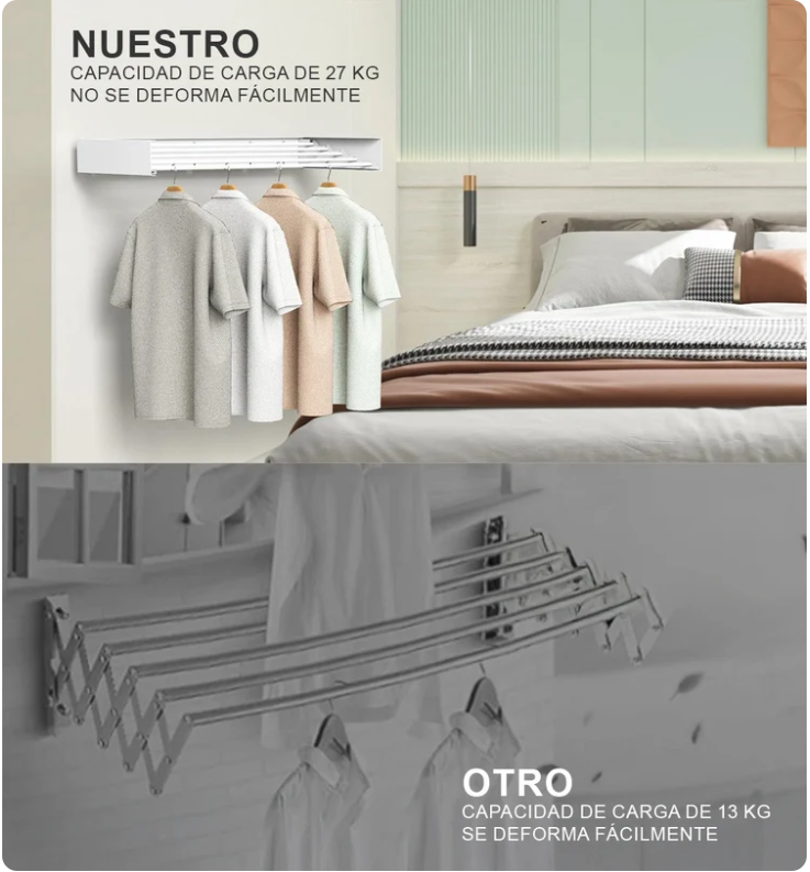 SMART Flachbarer Wäscheschirm | Begrenztes Angebot - Nicht mehr auf Lager!