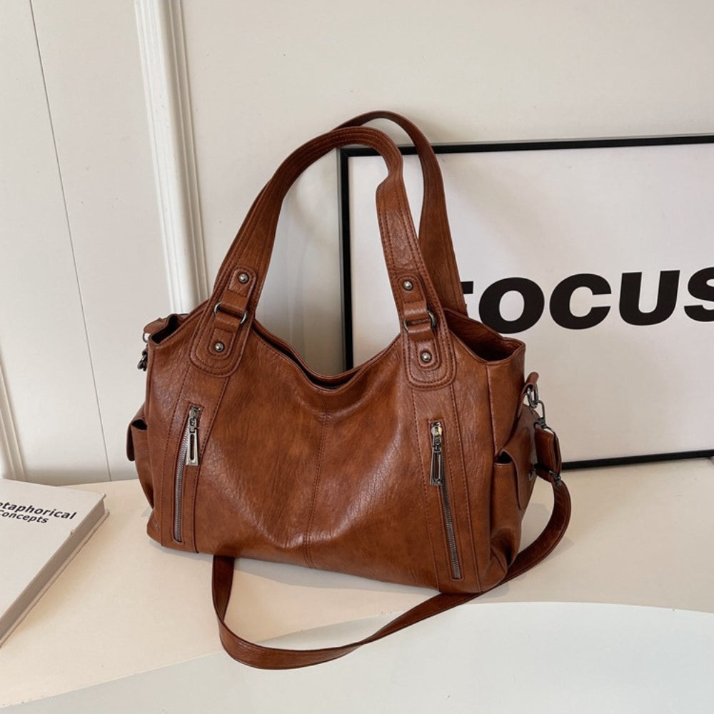 Stilvolle Amber Schultertasche für den modernen Look