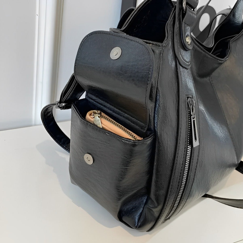 Stilvolle Amber Schultertasche für den modernen Look