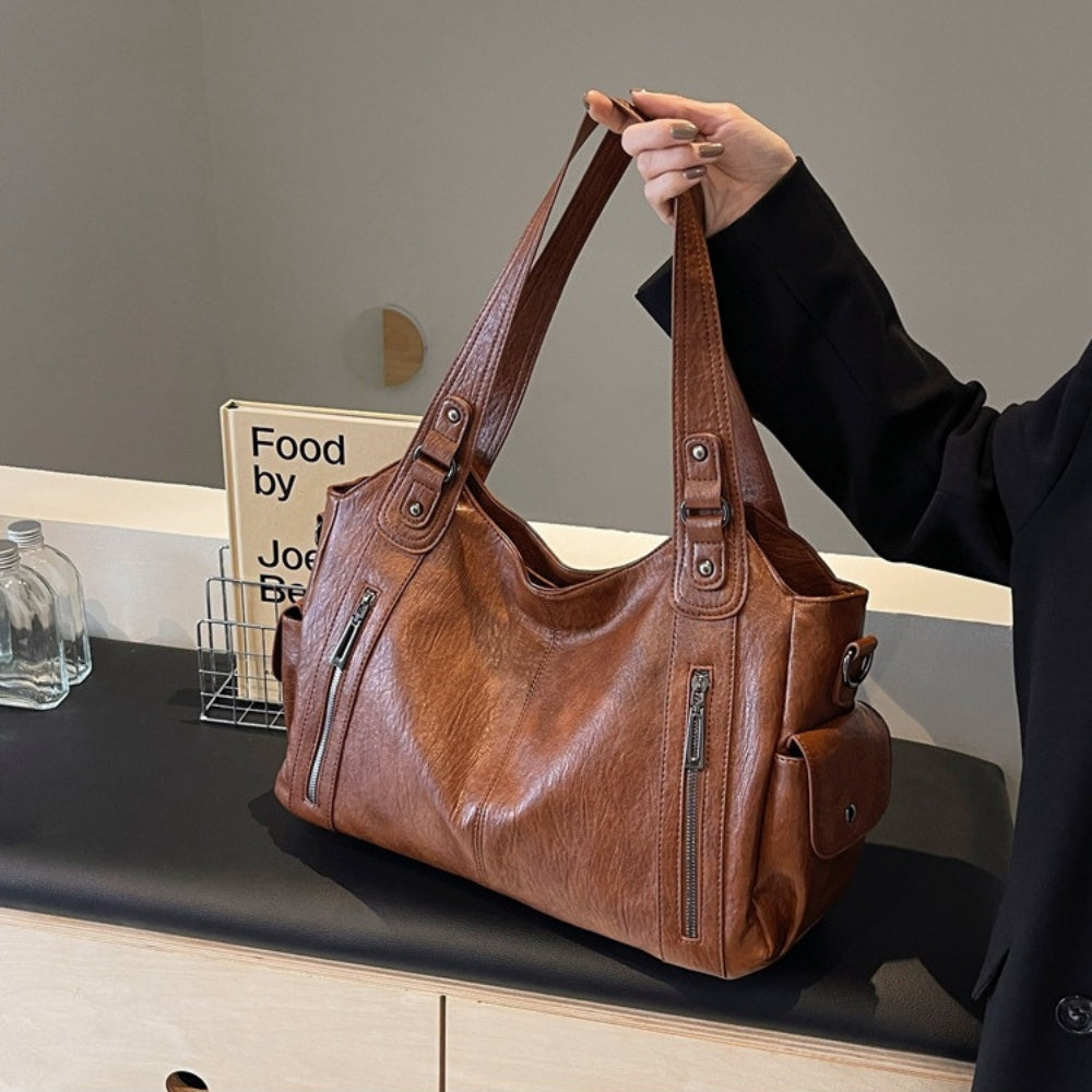 Stilvolle Amber Schultertasche für den modernen Look