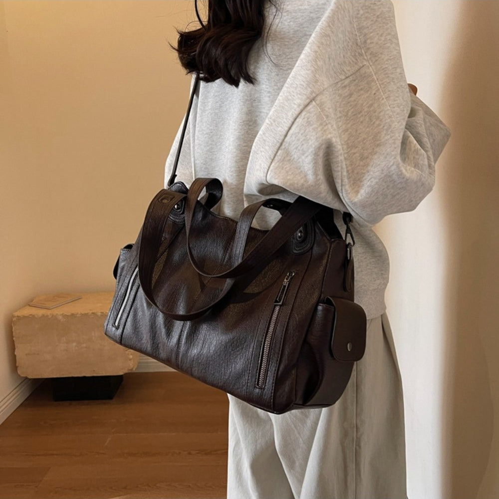 Stilvolle Amber Schultertasche für den modernen Look