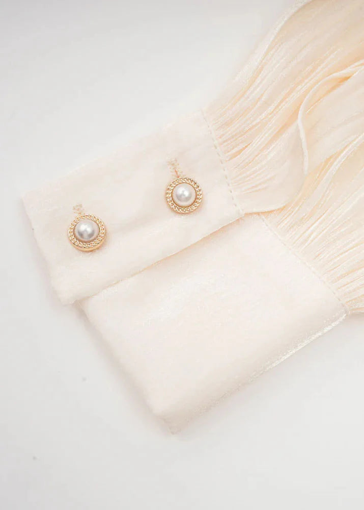 Elegantes Estelle Kleid in edlem Champagner-Farbton