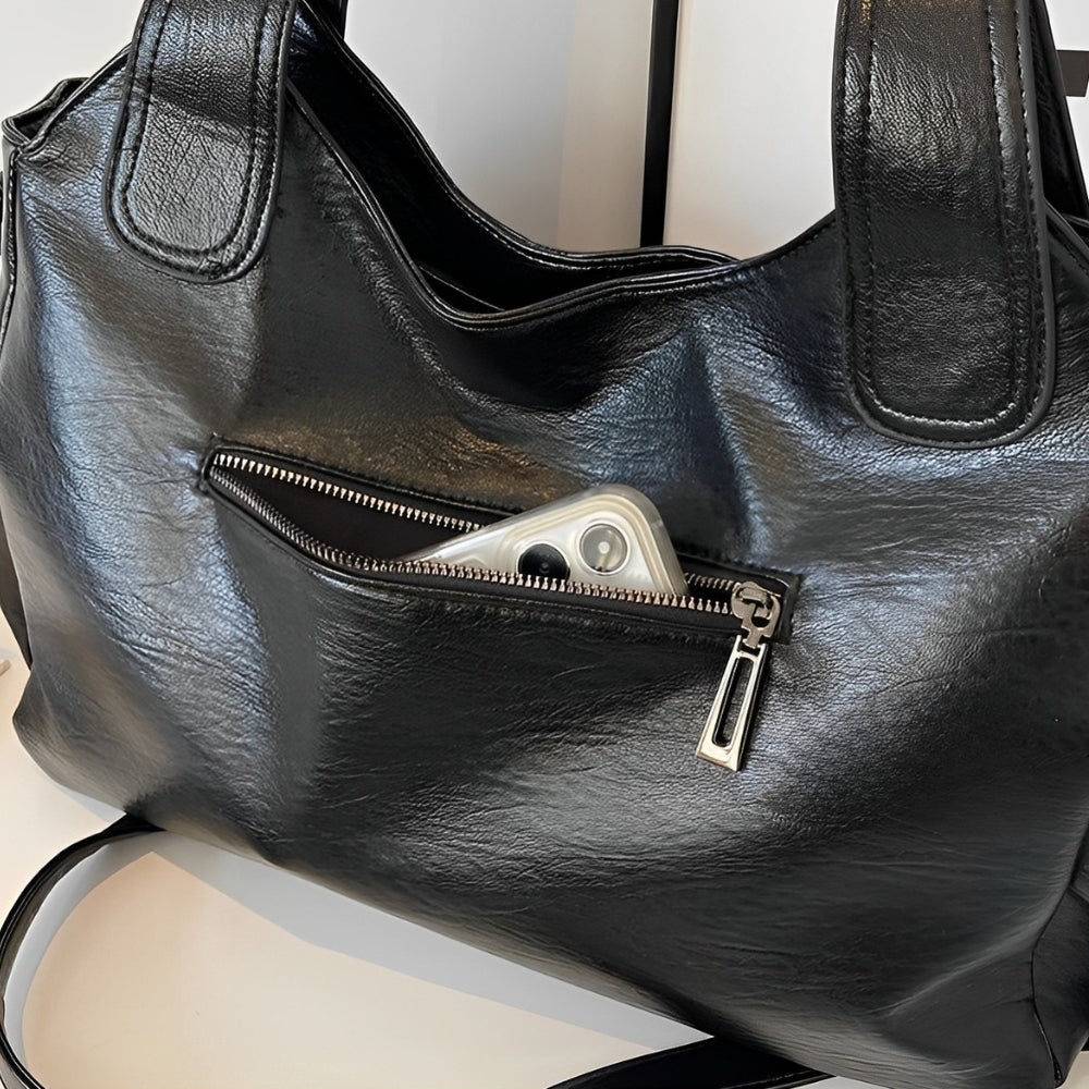 Stilvolle Amber Schultertasche für den modernen Look