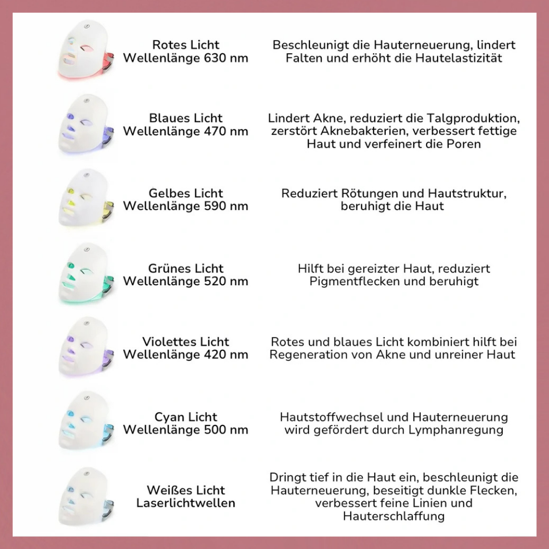 Lumi LED Lichttherapie Maske