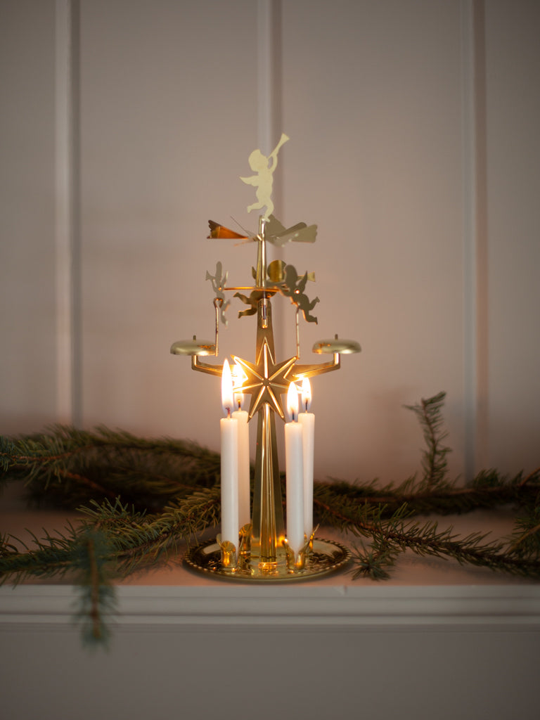 Klangvolles Weihnachtsglockenspiel aus hochwertigem Messing für festliche Stimmung