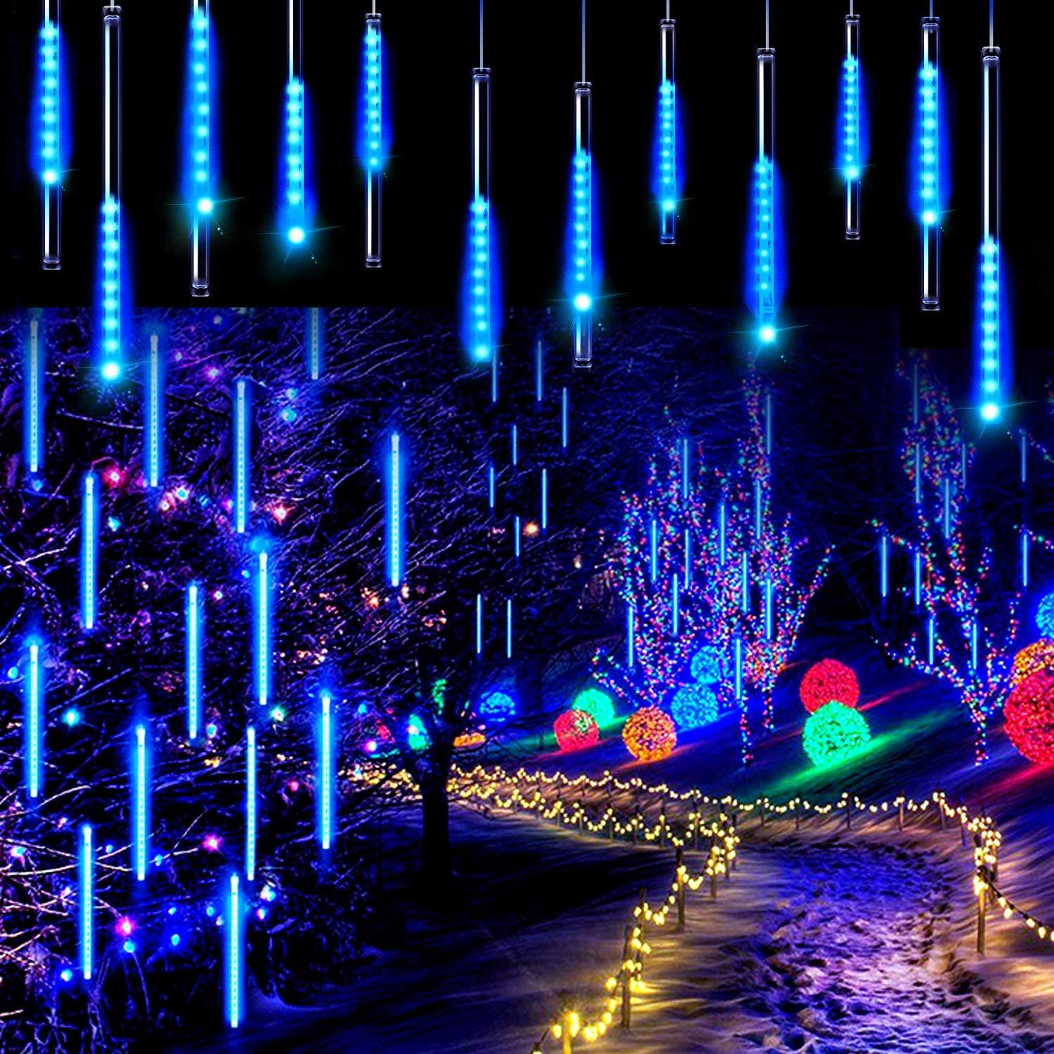 Schneefall-LED-Lichterkette für gemütliche Festtage und festliche Dekoration