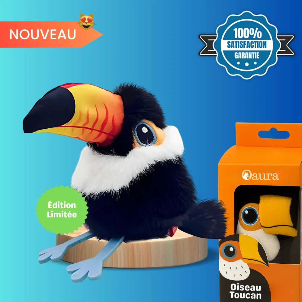 Interaktives Katzenspielzeug Vogel - Pioucat