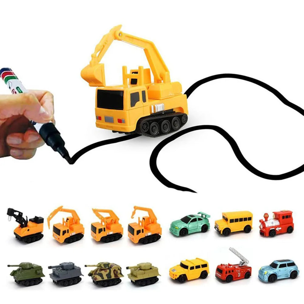 Das magische Auto, das Ihre Bilder wie durch Magie folgt