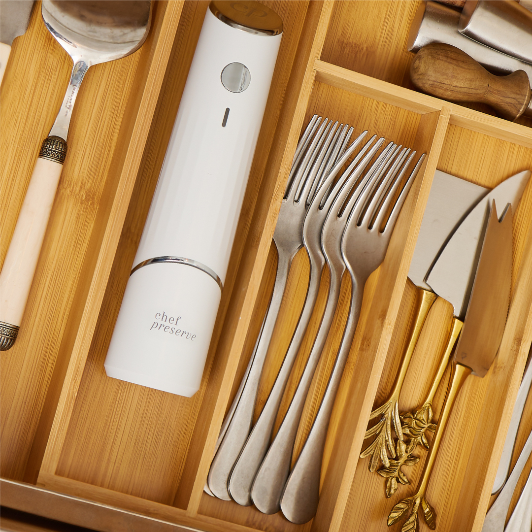 Chef Preserve™ Kompakter Vakuumierer – Frische Lebensmittel bis zu 5× länger bewahren