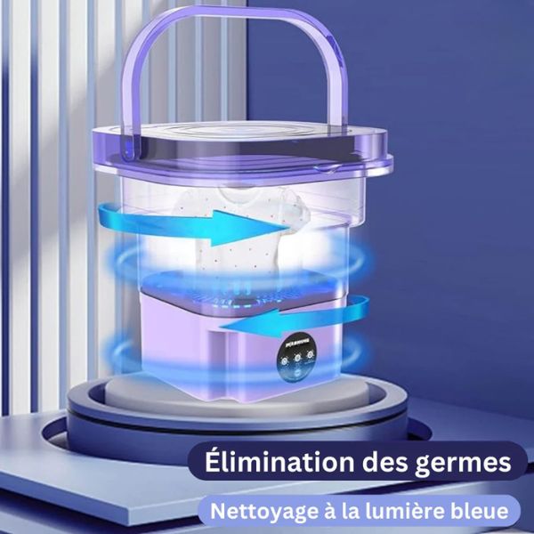 Zusammenklappbare Mini-Waschmaschine