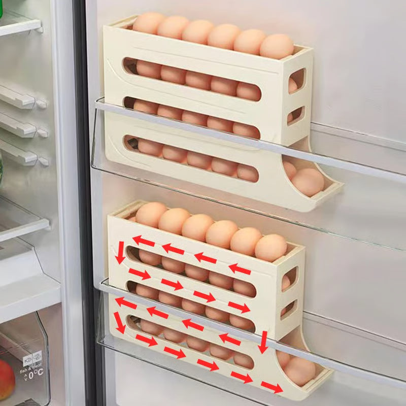 4-stufiger Eierhalter zur praktischen und stilvollen Aufbewahrung