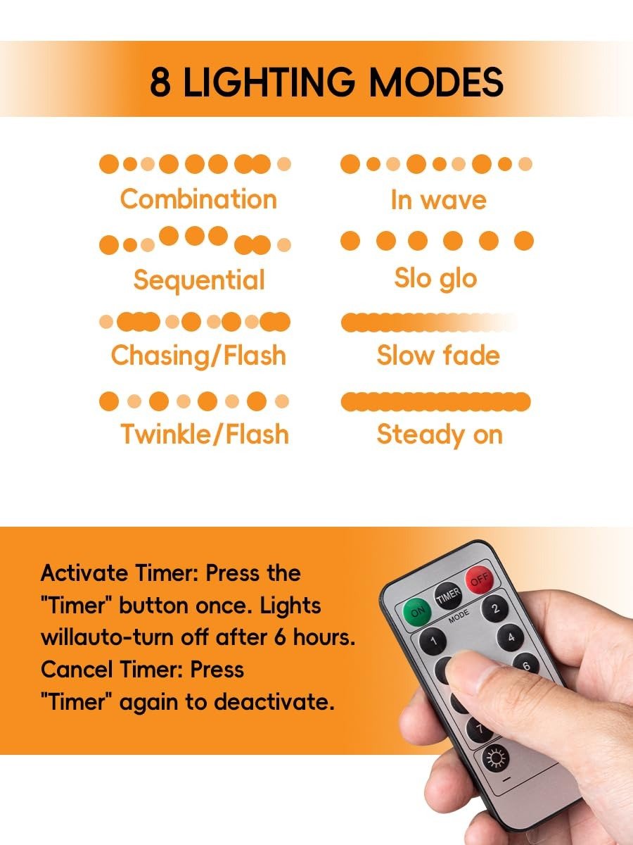 Hängende Schaukel Geist Halloween Dekoration mit String Lichter