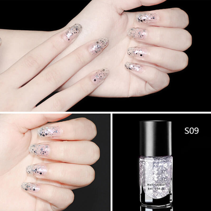 Salon-Perfect Glossy Nails Set für schnelle Maniküren