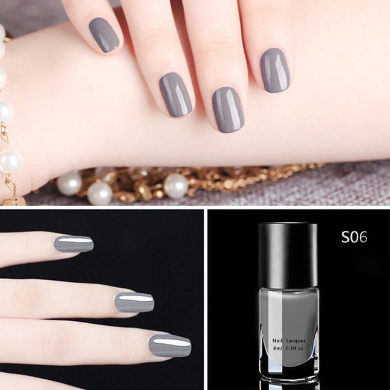 Salon-Perfect Glossy Nails Set für schnelle Maniküren
