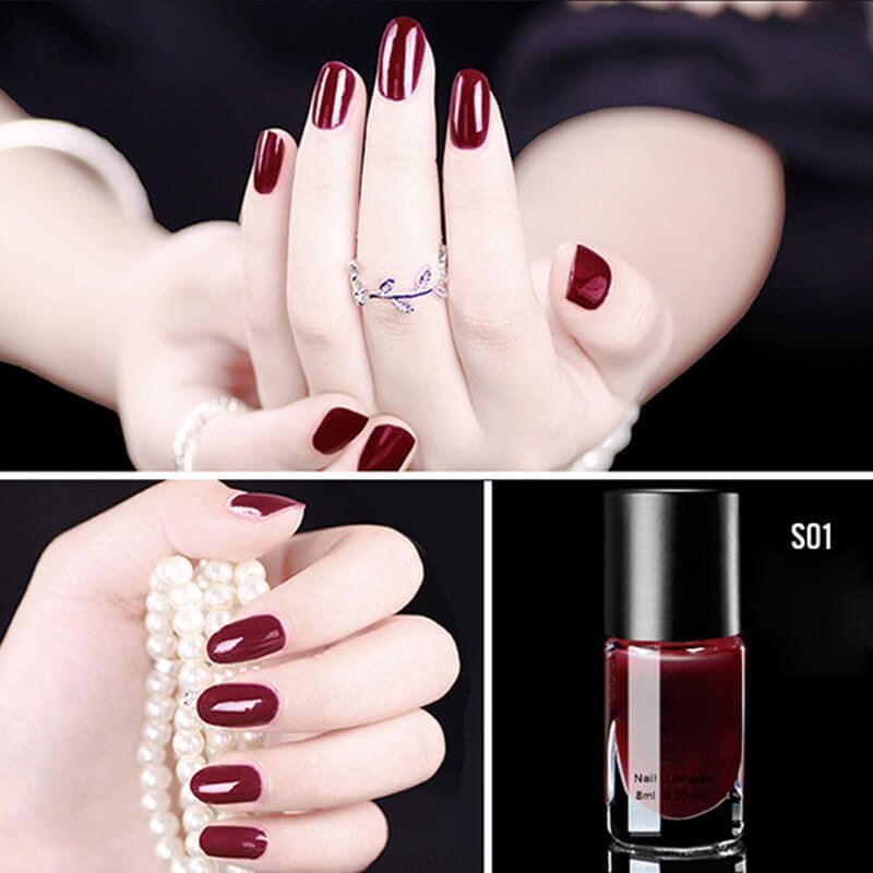 Salon-Perfect Glossy Nails Set für schnelle Maniküren