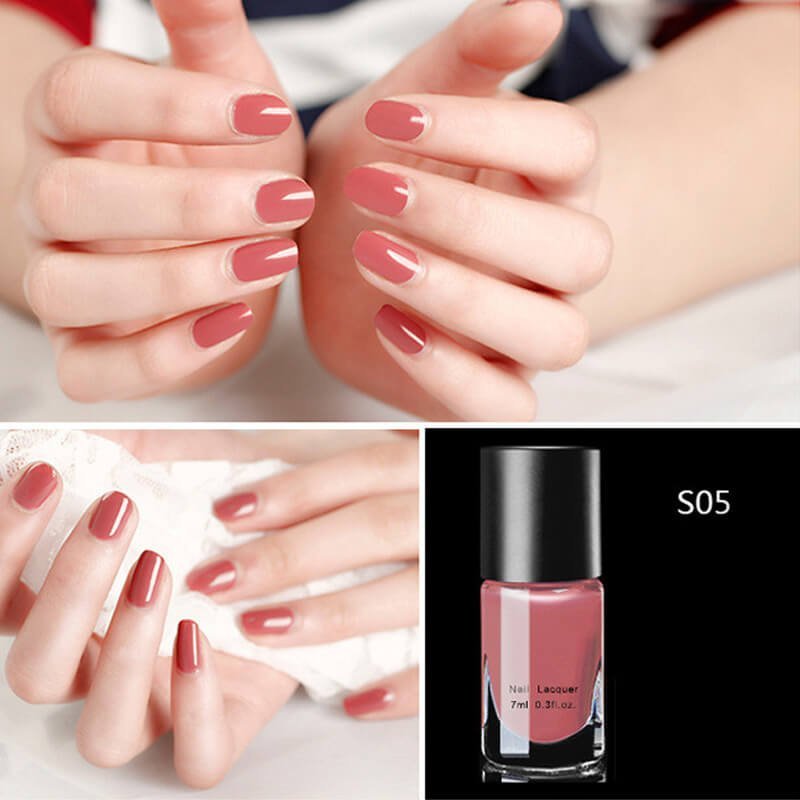 Salon-Perfect Glossy Nails Set für schnelle Maniküren