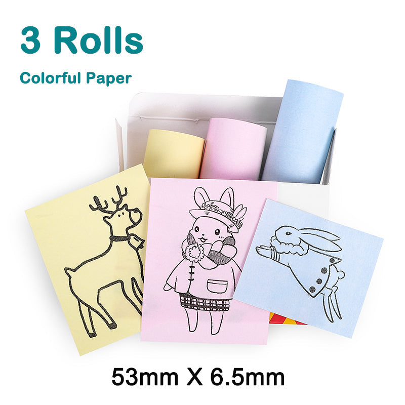 Mini tragbare Drucker für Notizen und Sofortfotos