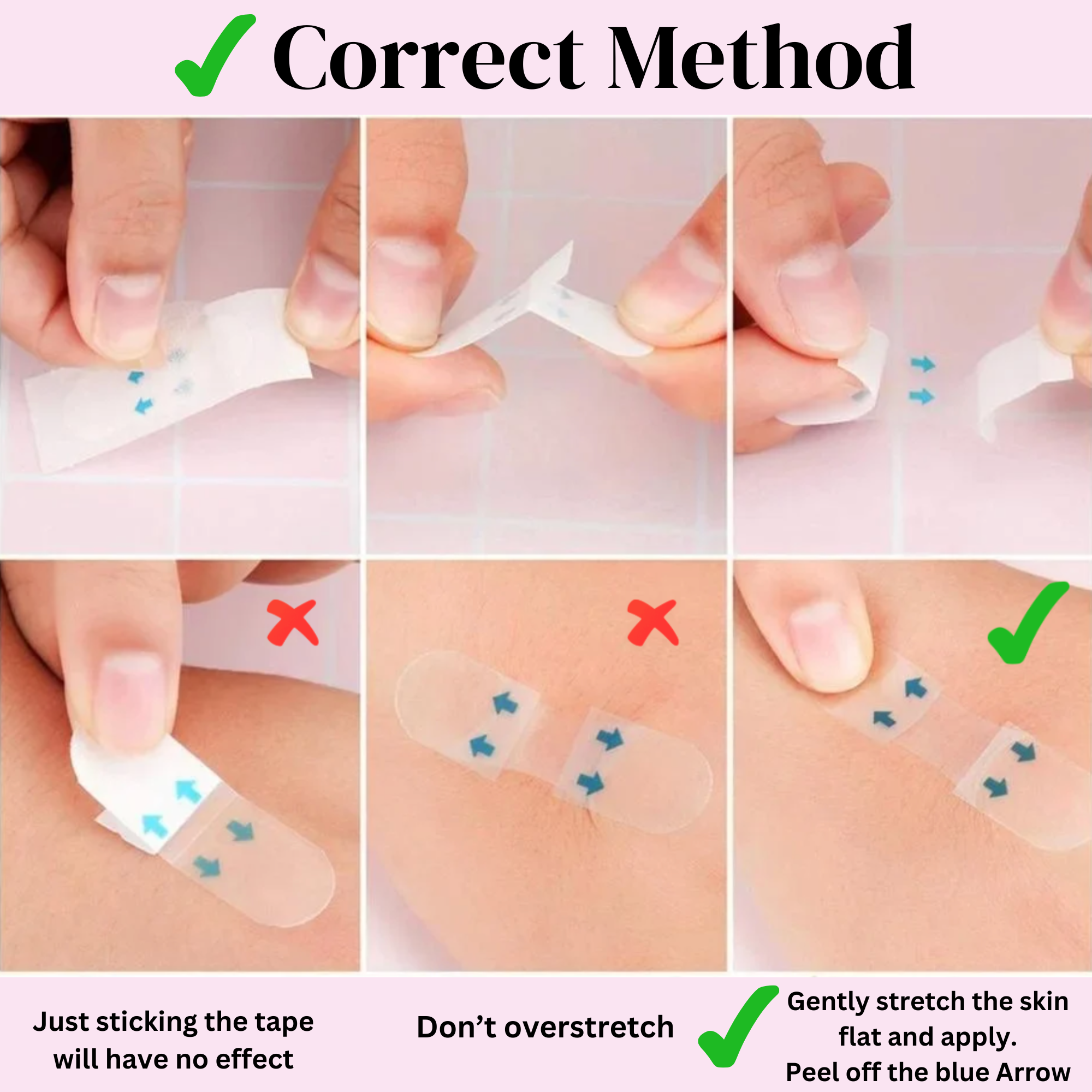 BeauAlori Unsichtbares Facelifting-Tape